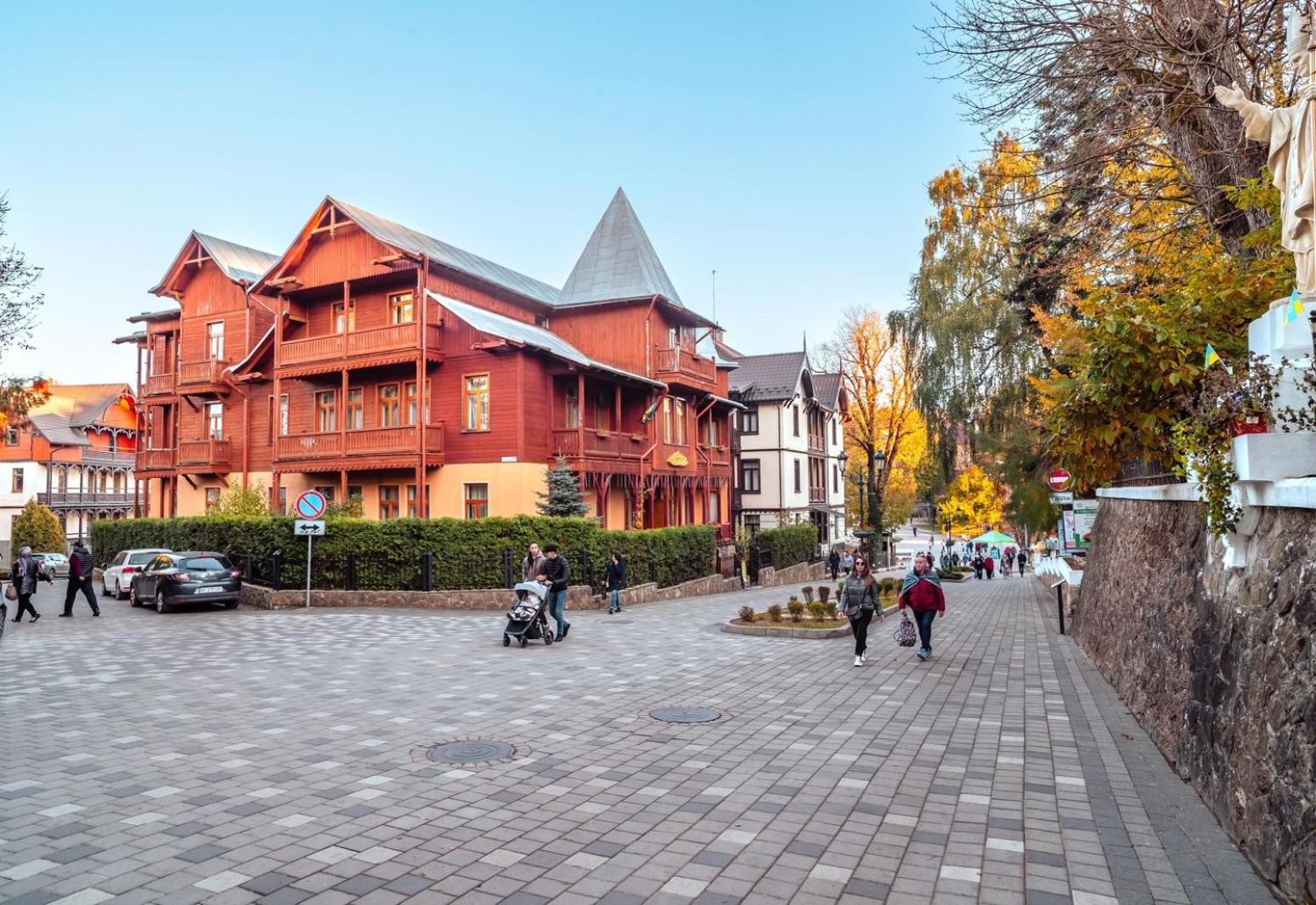 Apartments On Drohobytska 6B 特鲁斯卡韦茨 外观 照片